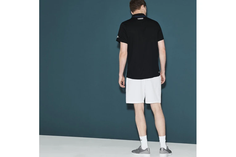 Lacoste Medvedev Melbourne Short Wit Heren 3 Lacoste Medvedev Melbourne Short Wit Heren - Afbeelding 3
