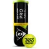 Dunlop Padel Pro Padelballen (3 Stuks) Geel
