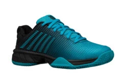 K-Swiss Hypercourt Express 2 Clay Blauw/zwart KIDS -Padel Profs Verkoop 36568087 3