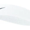 Nike Swoosh Hoofdband Wit