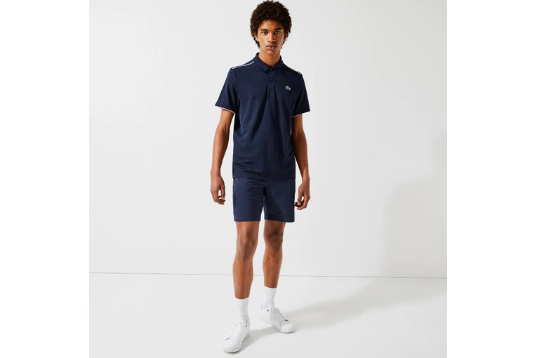 Lacoste Sport Tennispolo Blauw Heren 2 Lacoste Sport Tennispolo Blauw Heren - Afbeelding 2