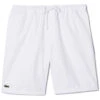 Lacoste Sport Tennisshort Glanzend Wit Heren