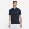 NikeCourt Dri-fit Victory Tennispolo Navy/wit Heren