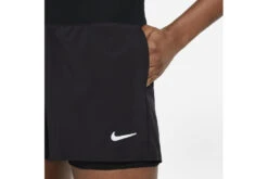 NikeCourt Flex Victory Tennisshort Zwart/wit Dames -Padel Profs Verkoop 37092088 3