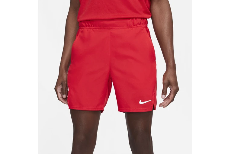 Nikecourt Flex Victory Tennisshort Rood Heren 1 Nikecourt Flex Victory Tennisshort Rood Heren