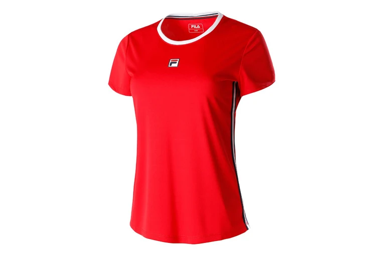 Fila Lucy T-shirt Rood Meisjes 1 Fila Lucy T-shirt Rood Meisjes