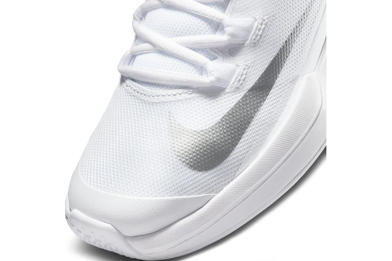 NikeCourt Vapor Lite HC Tennisschoen Wit/zilver Dames 5 NikeCourt Vapor Lite HC Tennisschoen Wit/zilver Dames - Afbeelding 5