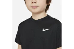 NikeCourt Dri-fit Victory Tennisshirt Zwart Kids -Padel Profs Verkoop 37094879 3