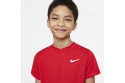 NikeCourt Dri-fit Victory Tennisshirt Rood/wit Kids -Padel Profs Verkoop 37094882 3