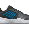 K-Swiss Court Express Omni Tennisschoen Grijs/blauw KIDS