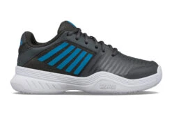 K-Swiss Court Express Omni Tennisschoen Grijs/blauw KIDS