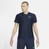 NikeCourt Breathe Advantage Tennispolo Navy Heren
