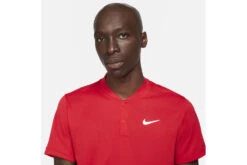 NikeCourt Dri-fit Tennispolo Rood Heren -Padel Profs Verkoop 37095344 3