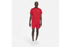 NikeCourt Dri-fit Tennispolo Rood Heren -Padel Profs Verkoop 37095344 5