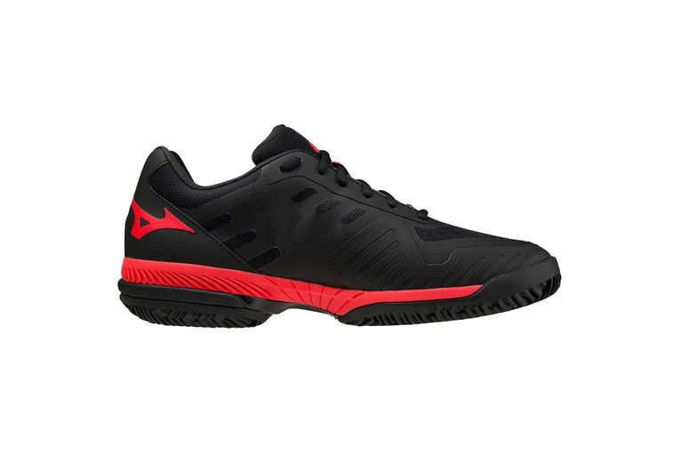 Mizuno Wave Exceed SL 2 CC Tennisschoen Zwart/rood Heren 1 Mizuno Wave Exceed SL 2 CC Tennisschoen Zwart/rood Heren