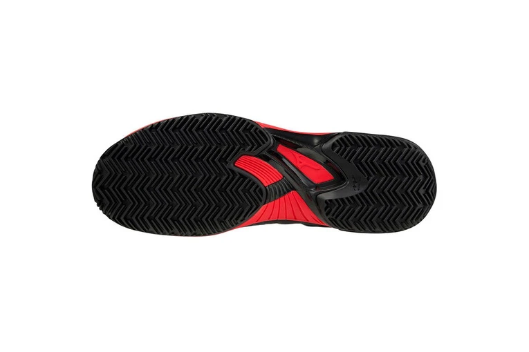 Mizuno Wave Exceed SL 2 CC Tennisschoen Zwart/rood Heren 4 Mizuno Wave Exceed SL 2 CC Tennisschoen Zwart/rood Heren - Afbeelding 4