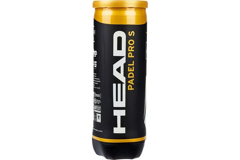 Head Padel Pro S Padelballen (3 Stuks) Geel 1 Head Padel Pro S Padelballen (3 Stuks) Geel