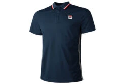 Fila Jamie Tennispolo Donkerblauw Heren