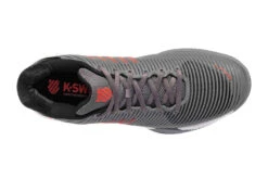 K-Swiss Hypercourt Express 2 HB Tennisschoen Grijs/spicy Oranje Heren -Padel Profs Verkoop 37100075 3