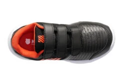 K-Swiss K.Swiss Court Express Strap Omni Tennisschoen Zwart/spicy Oranje KIDS -Padel Profs Verkoop 37100079 3