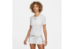 Nike Dri-FIT Advantage Tennis T-shirt Wit Dames