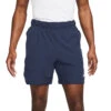 NikeCourt Dri-FIT Advantage Short Donkerblauw Heren