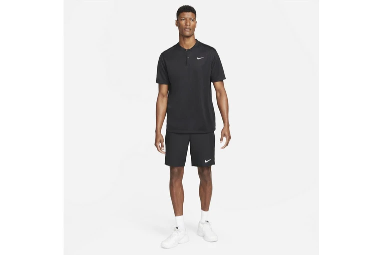 NikeCourt Dri-FIT Polo Zwart Heren 4 NikeCourt Dri-FIT Polo Zwart Heren - Afbeelding 4