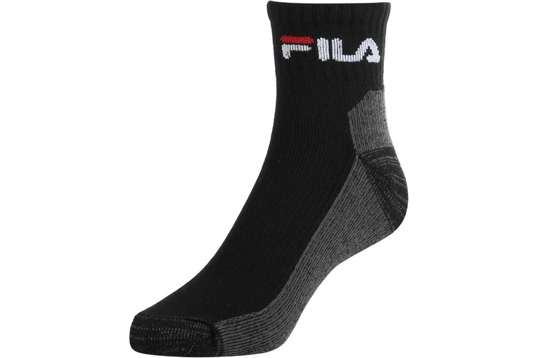Fila Quarter Sportkousen Zwart Unisex 1 Fila Quarter Sportkousen Zwart Unisex
