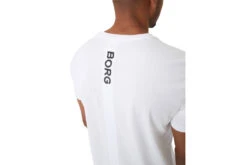 Björn Borg Ace T-Shirt Stripe Stralend Wit Heren -Padel Profs Verkoop 37101278 3