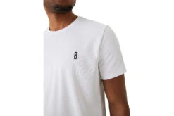 Björn Borg Ace T-Shirt Stripe Stralend Wit Heren -Padel Profs Verkoop 37101278 4