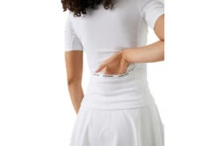 Björn Borg Ace Rib T-Shirt Stralend Wit Dames -Padel Profs Verkoop 37101302 5