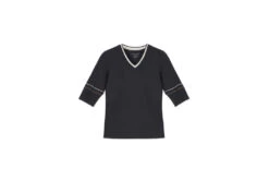 Vieux Jeu Astrid LS Tennis Top Zwart Dames