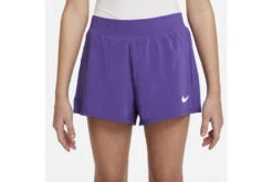 NikeCourt Dri-FIT Victory Tennis Short Paars Meisjes