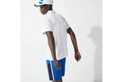 Lacoste Sport-poloshirt Met Contrasterende Paspels Wit/zwart Heren -Padel Profs Verkoop 37102577 3