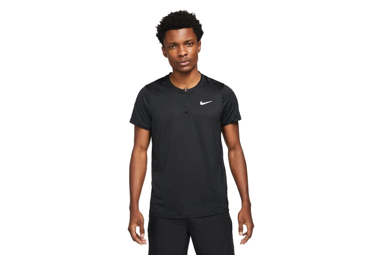 NikeCourt Dri-FIT Advantage Polo Zwart Heren 1 NikeCourt Dri-FIT Advantage Polo Zwart Heren