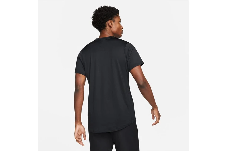 NikeCourt Dri-FIT Advantage Polo Zwart Heren 2 NikeCourt Dri-FIT Advantage Polo Zwart Heren - Afbeelding 2