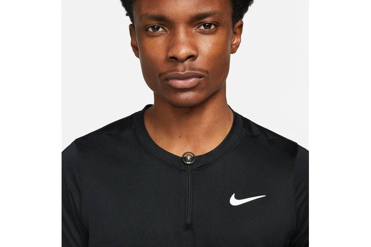 NikeCourt Dri-FIT Advantage Polo Zwart Heren 3 NikeCourt Dri-FIT Advantage Polo Zwart Heren - Afbeelding 3