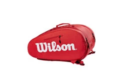 Wilson Super Tour Padel Bag 2022 Rood/wit