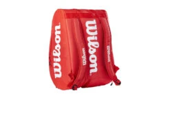 Wilson Super Tour Padel Bag 2022 Rood/wit -Padel Profs Verkoop 37103974 3