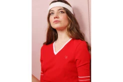 Vieux Jeu Astrid Top Rood Dames -Padel Profs Verkoop 37104037 3