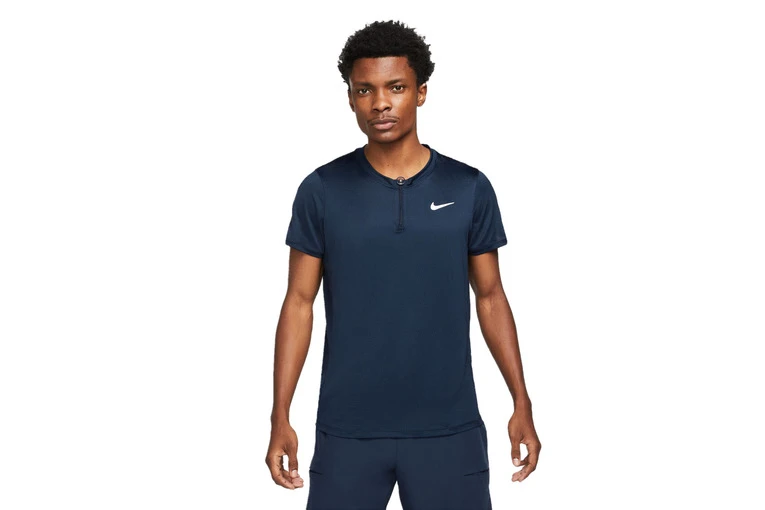 NikeCourt Dri-FIT Advantage Polo Donkerblauw Heren 1 NikeCourt Dri-FIT Advantage Polo Donkerblauw Heren