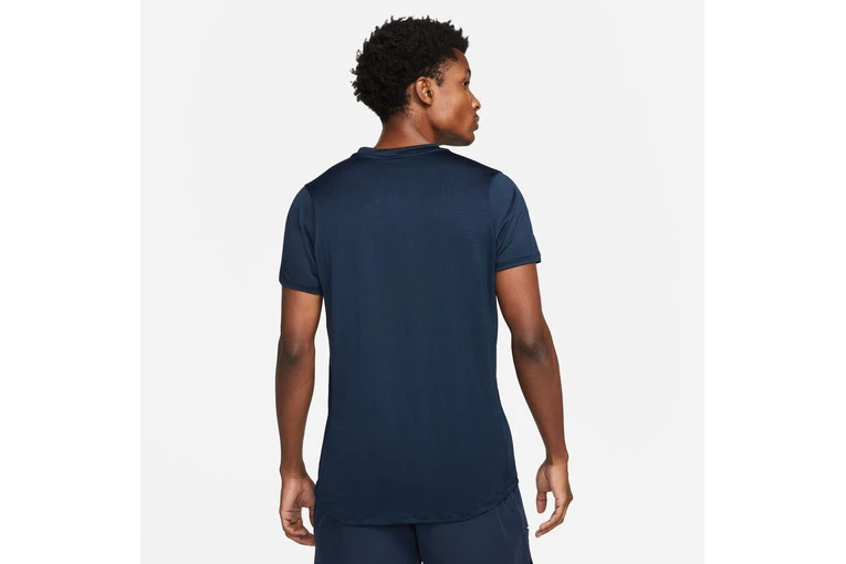 NikeCourt Dri-FIT Advantage Polo Donkerblauw Heren 2 NikeCourt Dri-FIT Advantage Polo Donkerblauw Heren - Afbeelding 2
