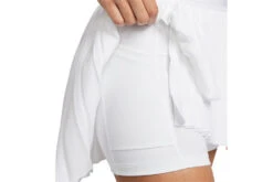 NikeCourt Dri-FIT Advantage Tennisrokje Wit/Zwart Dames -Padel Profs Verkoop 37104644 4