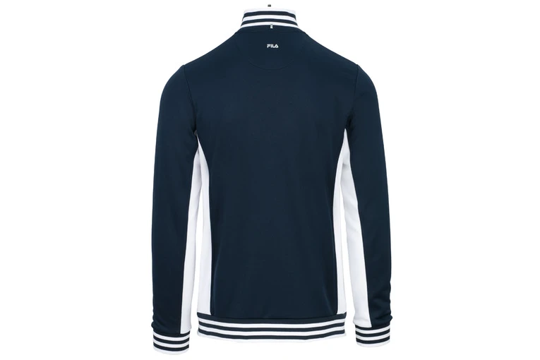 Fila Olaf Jacket Peacoat Blue/wit Heren 2 Fila Olaf Jacket Peacoat Blue/wit Heren - Afbeelding 2