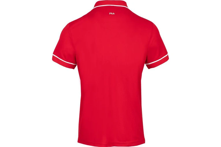 Fila New Court Polo Rood Heren 2 Fila New Court Polo Rood Heren - Afbeelding 2