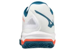 Mizuno Wave Exceed Light Clay Tennisschoen Wit/blauw/oranje Heren -Padel Profs Verkoop 37105823 4