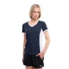 Rukka Ylisalo T-shirt Donkerblauw/wit Dames