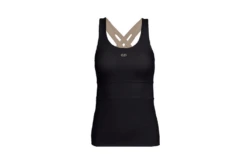 Goldbergh Manhatten Tanktop Zwart/sandstone Dames