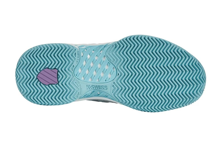 K-Swiss Hypercourt Express 2 HB Tennisschoen Wit/angel Blue Dames 5 K-Swiss Hypercourt Express 2 HB Tennisschoen Wit/angel Blue Dames - Afbeelding 5