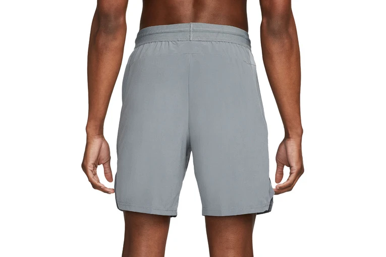 Nike Pro Dri-FIT Flex Vent Max Tennisbroek Smoke Grey/zwart 2 Nike Pro Dri-FIT Flex Vent Max Tennisbroek Smoke Grey/zwart - Afbeelding 2